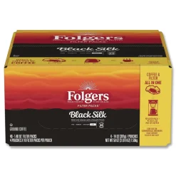 Folgers 1.4 oz. Coffee Filter Packs - Black Silk (40/Carton)