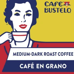 Folgers Cafe Bustelo 32 oz. Bag Whole Bean Coffee - Espresso (4/Carton)