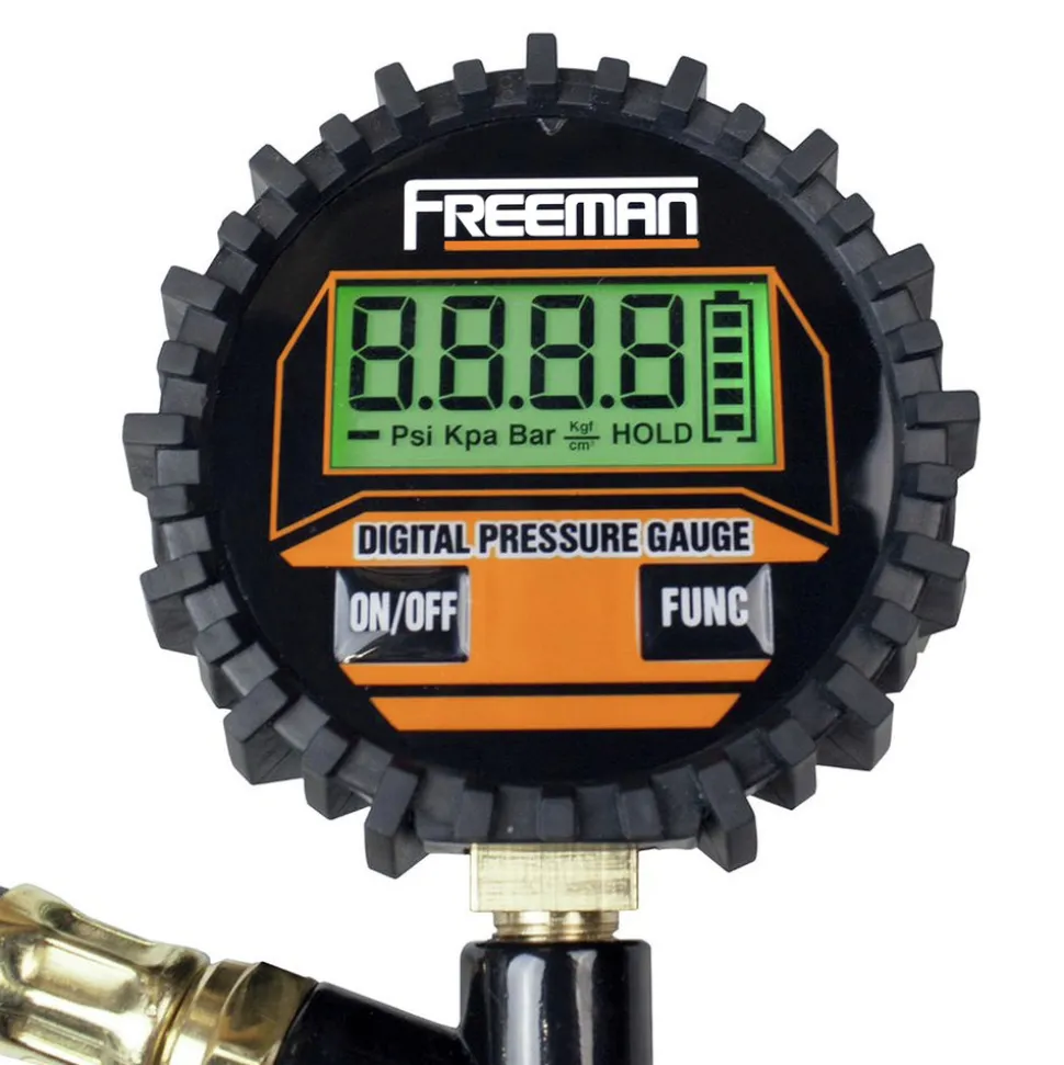 Freeman Digital Tire Inflator and High Flow Blow Gun Kit