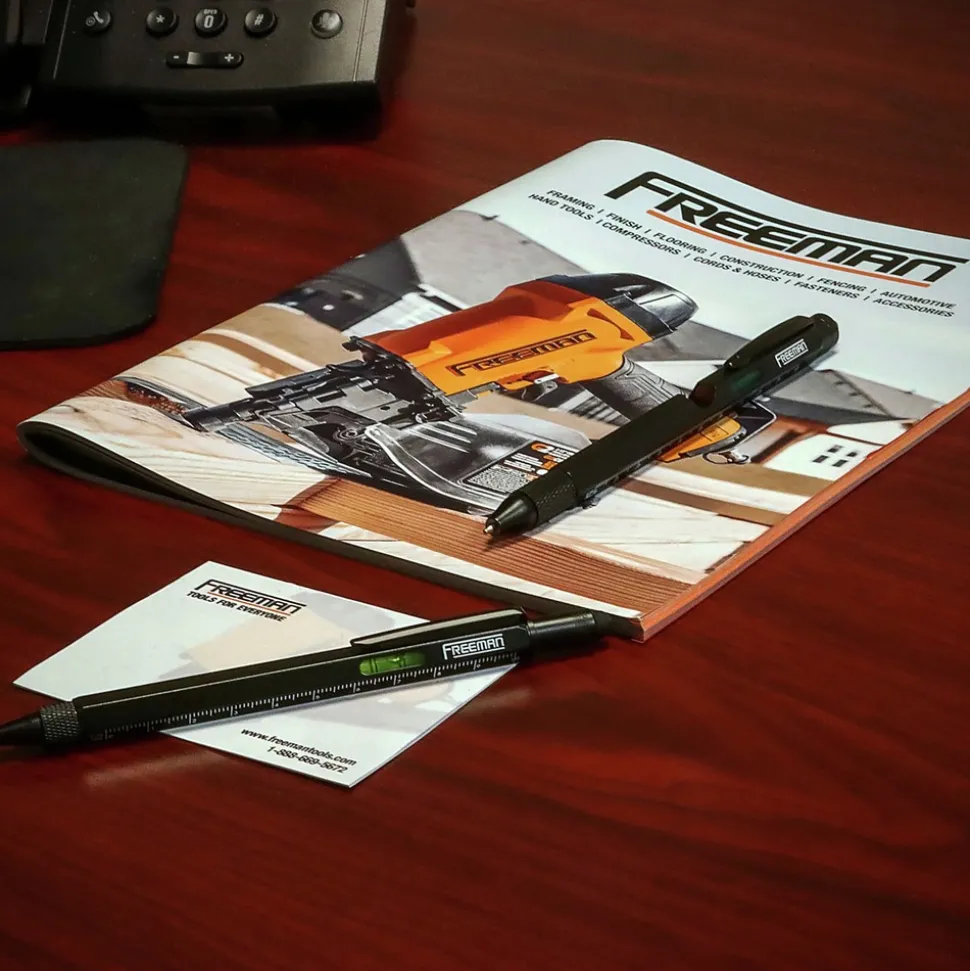 Freeman 2-Piece Multi-Tool Pen Set with Ink Refills and (3) Alkaline Batteries