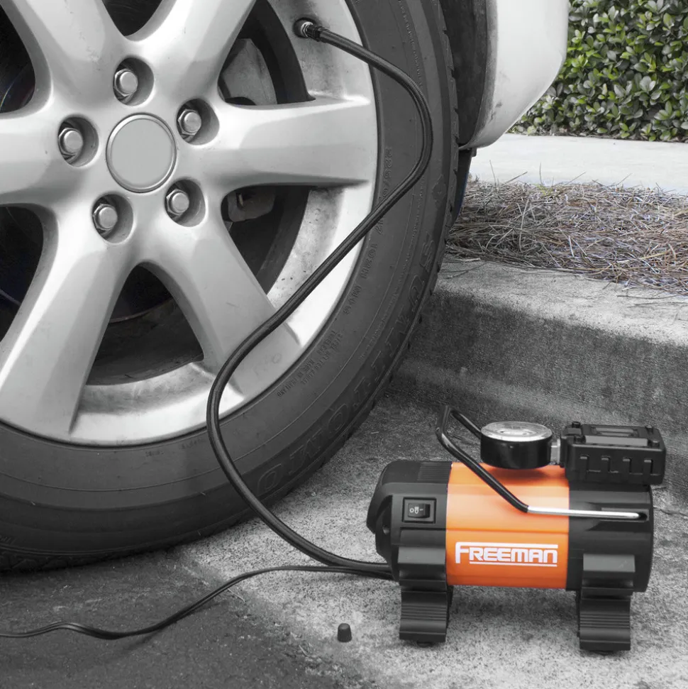 Freeman Portable 12V Tire Inflator