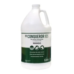 Fresh Products 105G-F-000I004M-04 1 gal. Bio Conqueror 105 Enzymatic Odor Counteractant Concentrate - Mango (4/Carton)