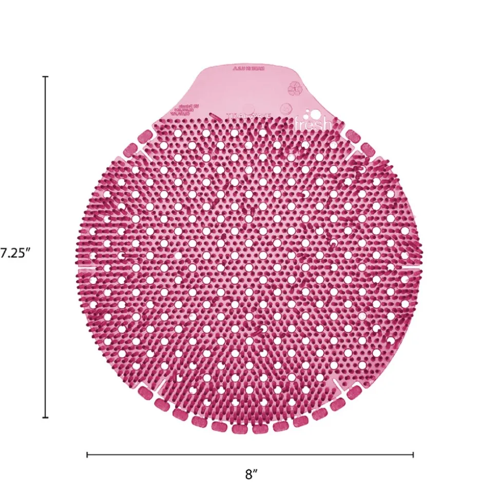 Fresh Products TWDS-F-006I036M-01 0.42 oz. Tidal Wave Urinal Screen - Apple Scent, Red (6/Box)