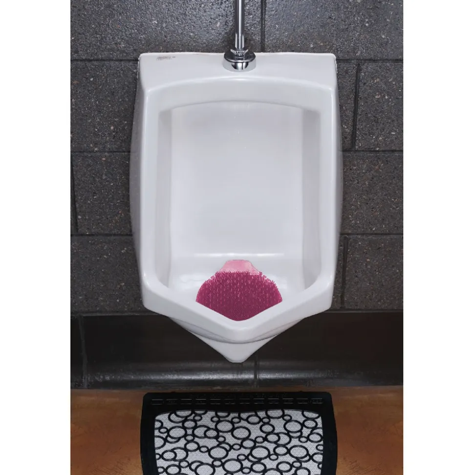 Fresh Products TWDS-F-006I036M-01 0.42 oz. Tidal Wave Urinal Screen - Apple Scent, Red (6/Box)
