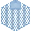 Fresh Products Wave 3D Urinal Deodorizer Screen - Blue, Cotton Blossom Scent (10/Box, 6 Boxes/Carton)