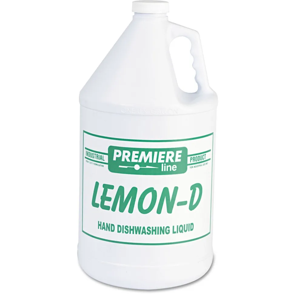Fresquito 1 gal. Bottle Lemon-D Dishwashing Liquid - Lemon (4/Carton)