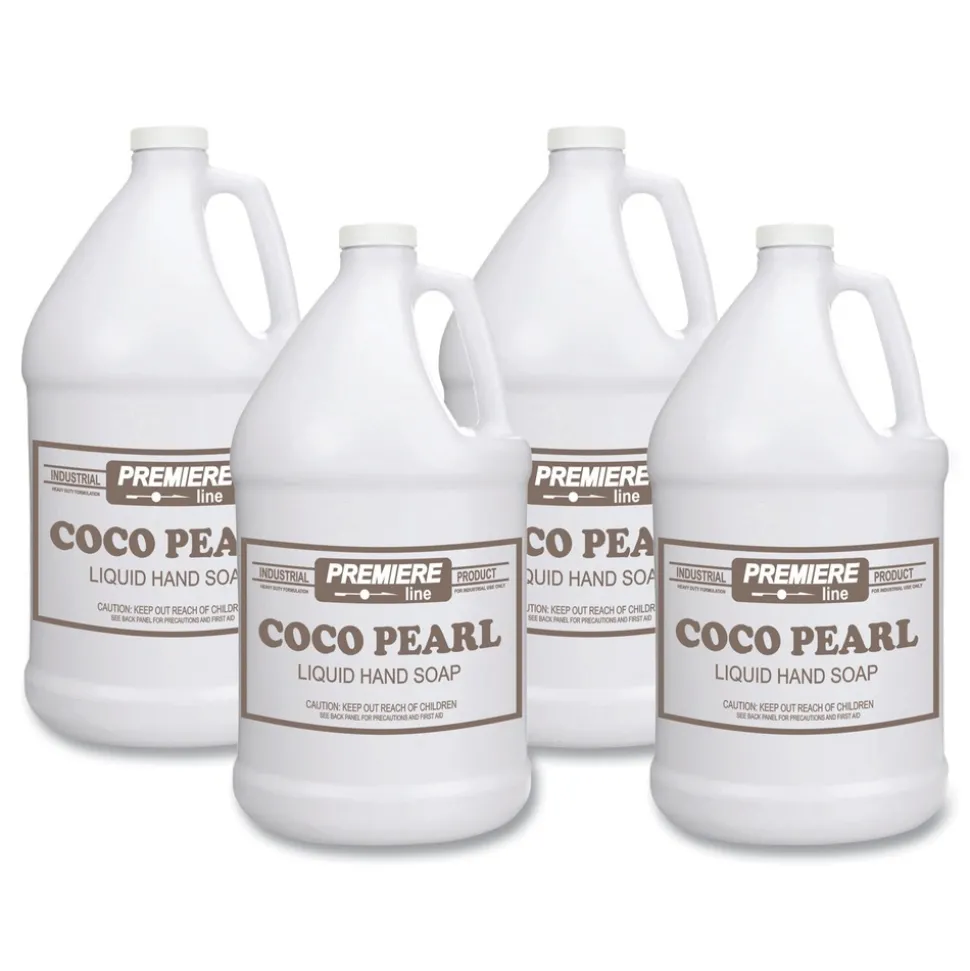 Fresquito 128 oz. Coco Pearl Liquid Hand Soap - Coconut Scent (4/Carton)
