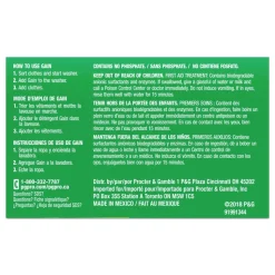 Gain 1.8 oz. Box Powder Laundry Detergent - Original Scent (156/Carton)