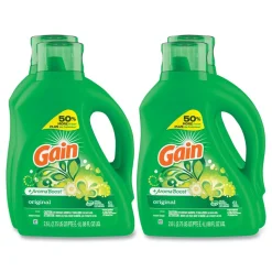 Gain 88 oz. Pour Bottle Liquid Laundry Detergent - Gain Original Scent (4/Carton)