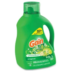 Gain 88 oz. Pour Bottle Liquid Laundry Detergent - Gain Original Scent (4/Carton)