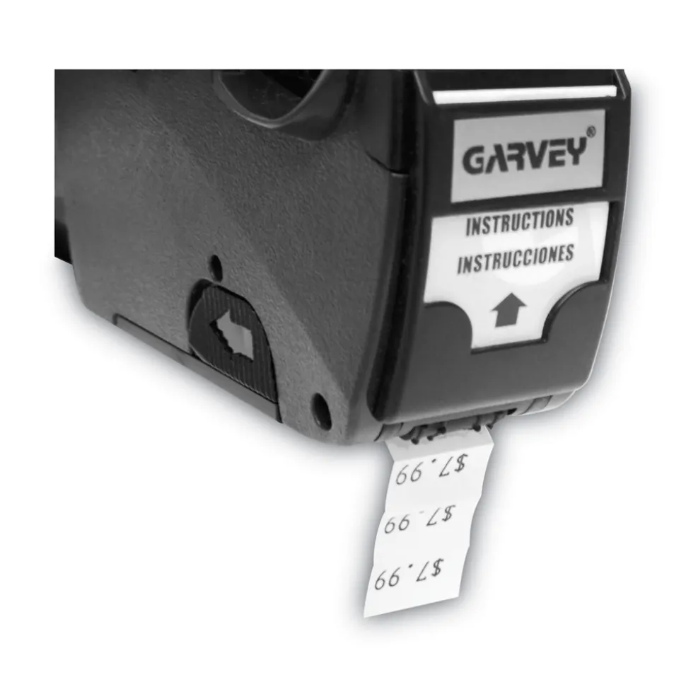 Garvey Model 22-6 0.81 in. x 0.44 in. Label Size 1-Line 6 Characters/Line Pricemarker Kit