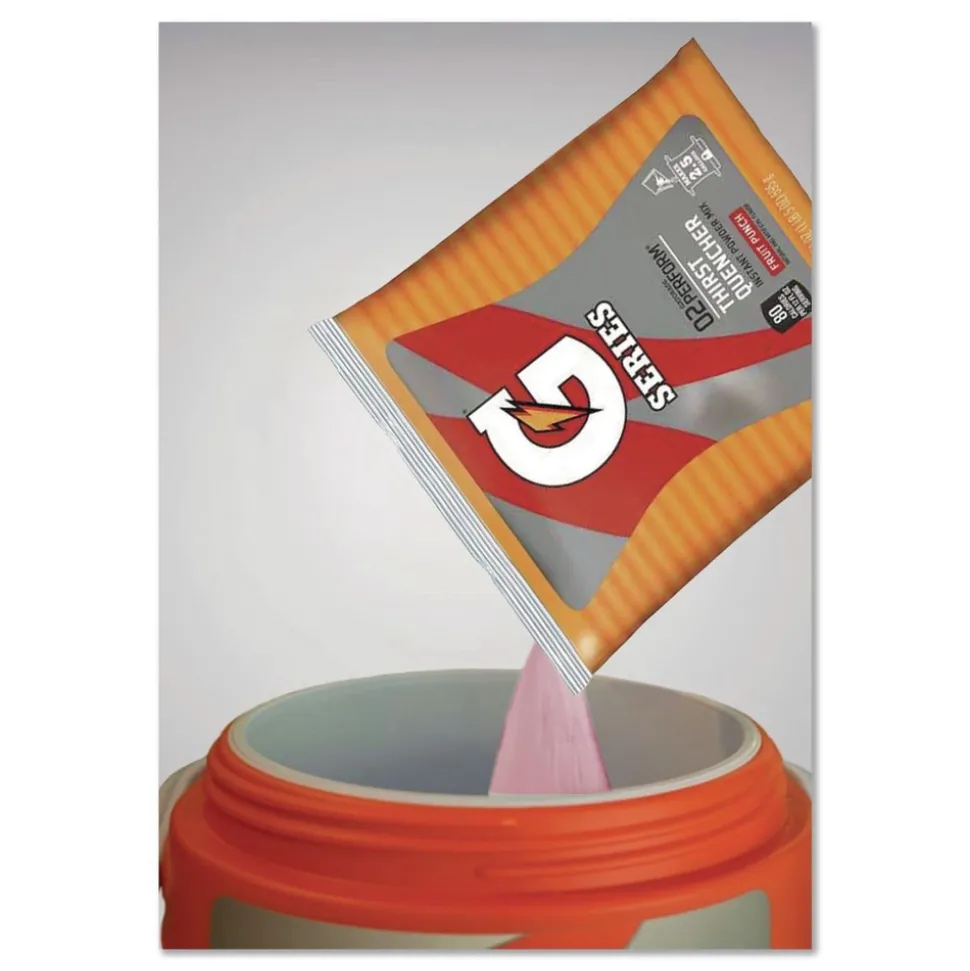 Gatorade G2 Low-Calorie 21 oz. Powder Drink Mix Pouches - Fruit Punch (Carton of 32 Each)