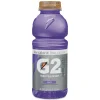 Gatorade QUA20406 G2 Perform 02 20 oz. Bottle Low-Calorie Thirst Quencher - Grape (24/Carton)