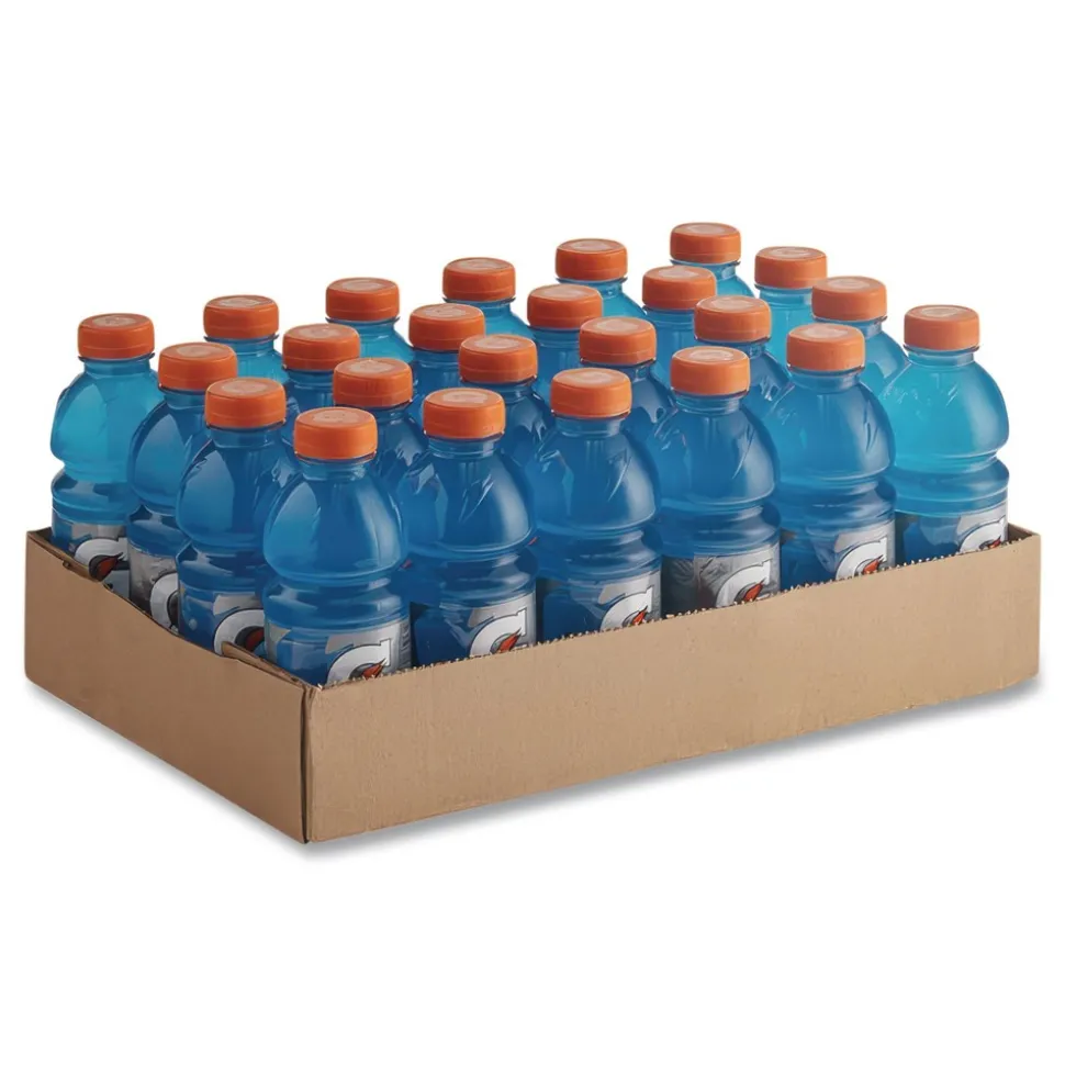 Gatorade QUA32481 G-Series 20 oz. Bottle Perform 02 Thirst Quencher - Cool Blue (24/Carton)