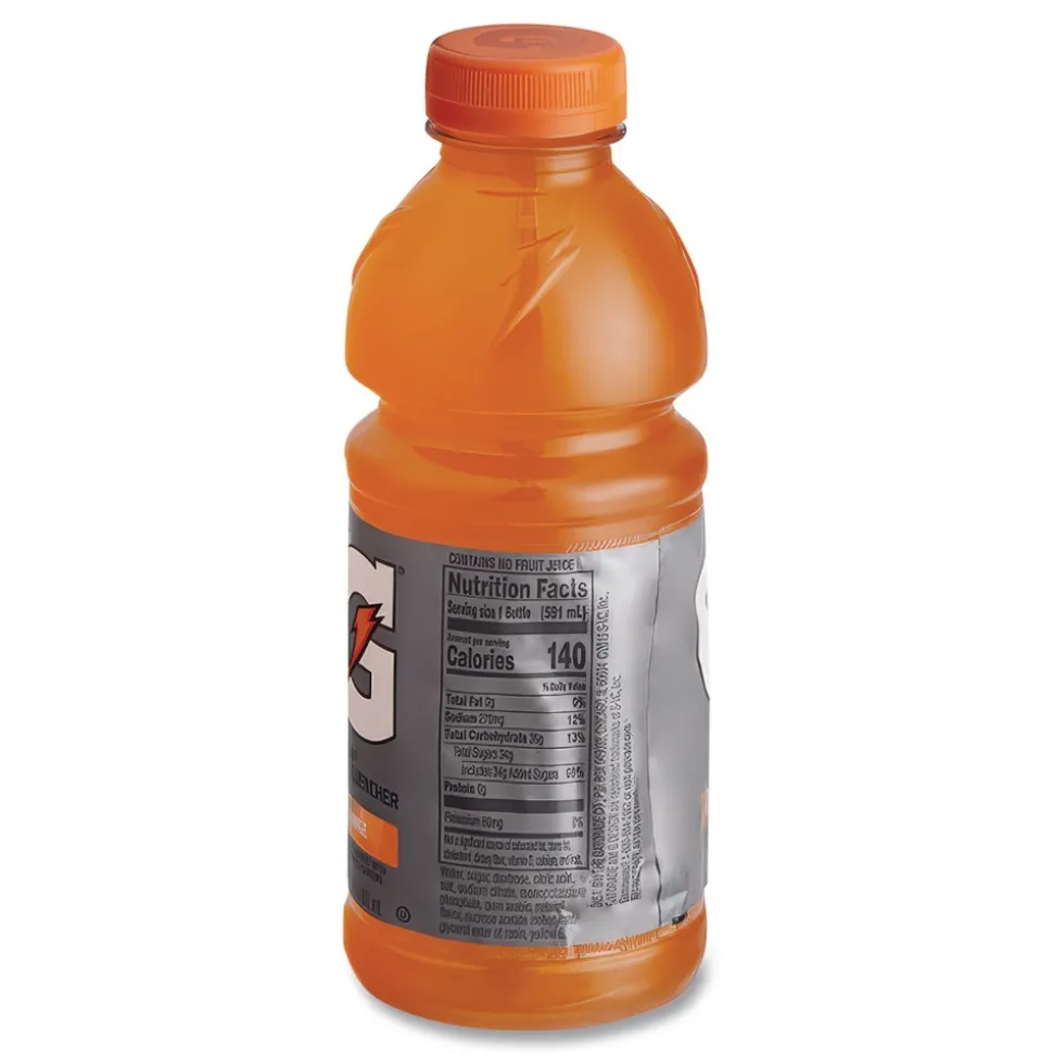 Gatorade QUA32867 G-Series 20 oz. Bottle Perform 02 Thirst Quencher - Orange (24/Carton)
