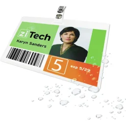 GBC 3.88 in. x 2.63 in. 5 mil UltraClear Thermal Laminating Pouches - Gloss Clear (100/Box)