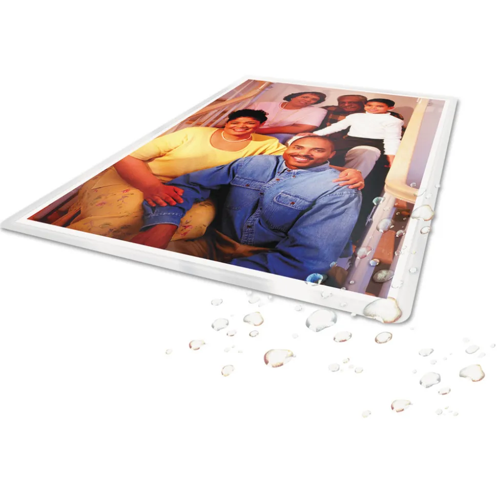 GBC 9 in. x 11.5 in. 3 mil UltraClear Thermal Laminating Pouches - Gloss Clear (50/Box)