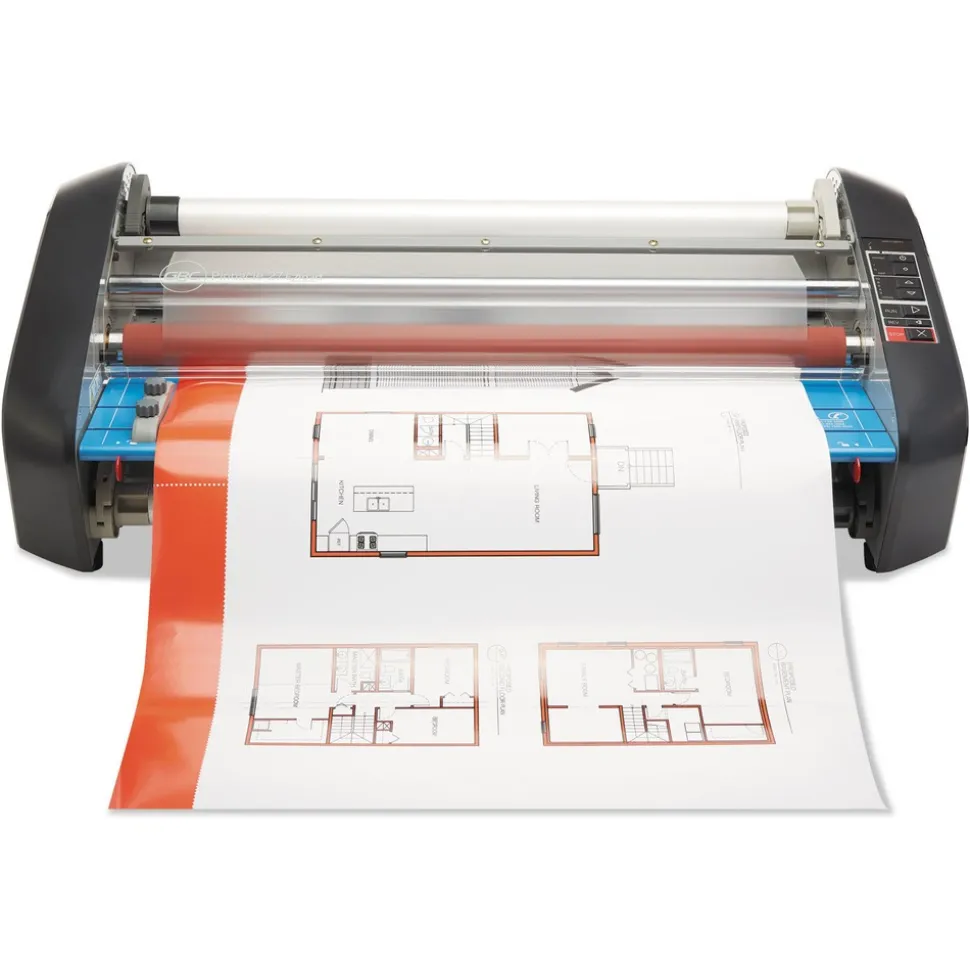 GBC Pinnacle 27 EZload 27 in. Max Document Width 3 mil. Max Document Thickness Laminator