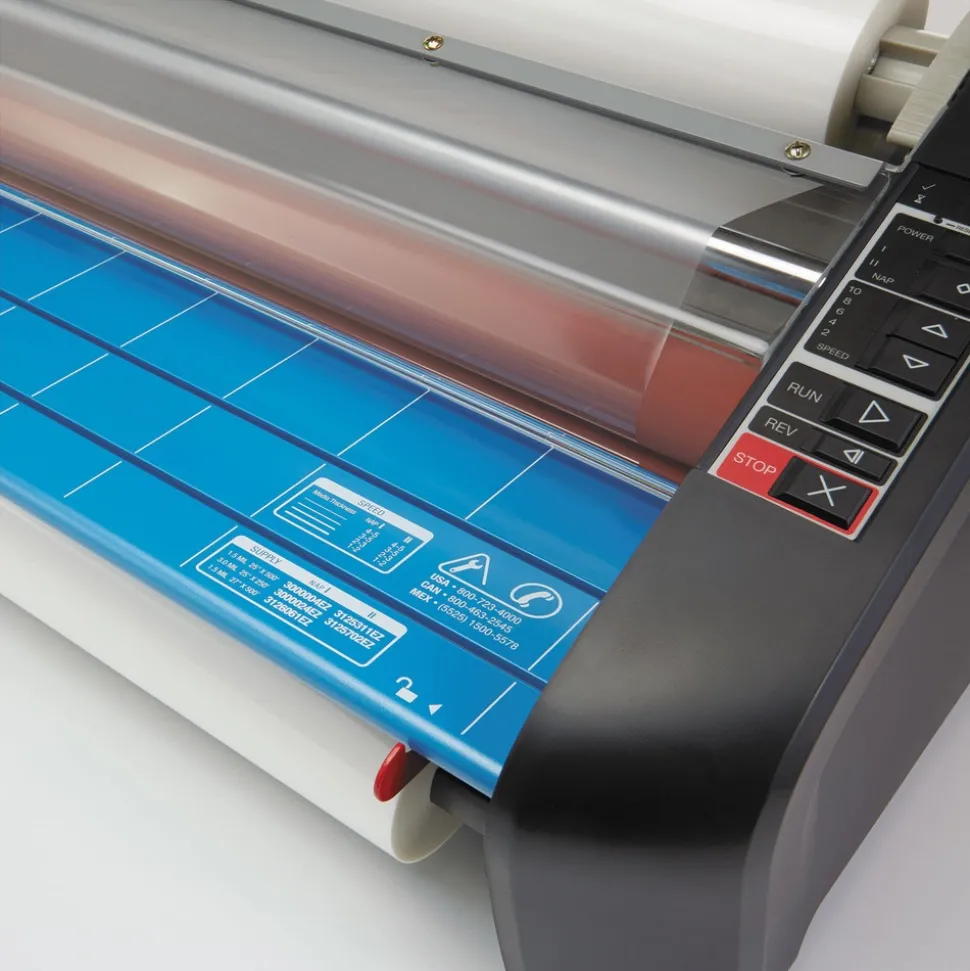 GBC Pinnacle 27 EZload 27 in. Max Document Width 3 mil. Max Document Thickness Laminator