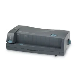 GBC 24-Sheet 3230ST Electric 2- to 3-Hole Adjustable Punch/Stapler - Gray