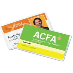 GBC UltraClear 2.56 in. x 3.75 in. 7 mil Thermal Laminating Pouches - Gloss Clear (100/Box)