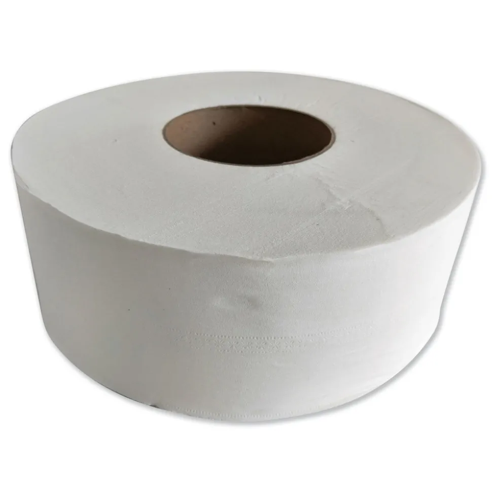 GEN 3.1 in. x 1000 ft. 2-Ply JRT Jr. Jumbo-Junior Bath Tissue - White (12/Carton)