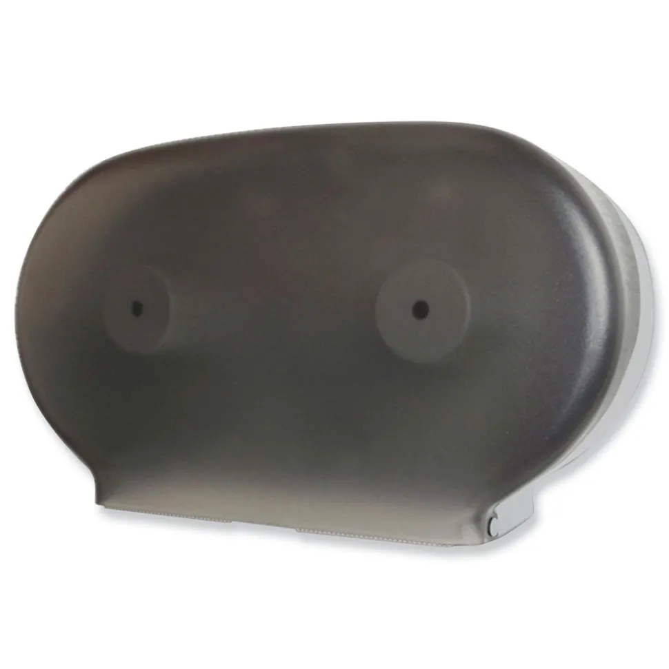 GEN 1/Carton 19.5 in. x 5.5 in. x 11.25 in. Twin Tissue Dispenser - Transparent