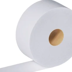 GEN ft. x 3.2 in. 2-Ply Jumbo Roll Bath Tissue - White (12/Carton)