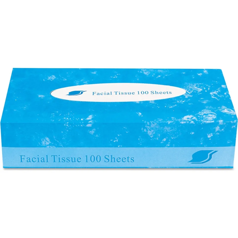 GEN 2-Ply Boxed Facial Tissue - White (100 Sheets/Box, 30 Boxes/Carton)