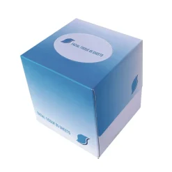 GEN 2-Ply Facial Tissue Cube Box - White (85 Sheets/Box, 36 Boxes/Carton)