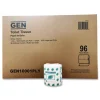 GEN 1-Ply Septic Safe Bath Tissue - White (1000 Sheets/Roll, 96 Rolls/ Carton)