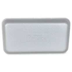GEN 1525WH 14.5 in. x 8 in. x 0.75 in. #1525 Meat Trays - White (250/Carton)