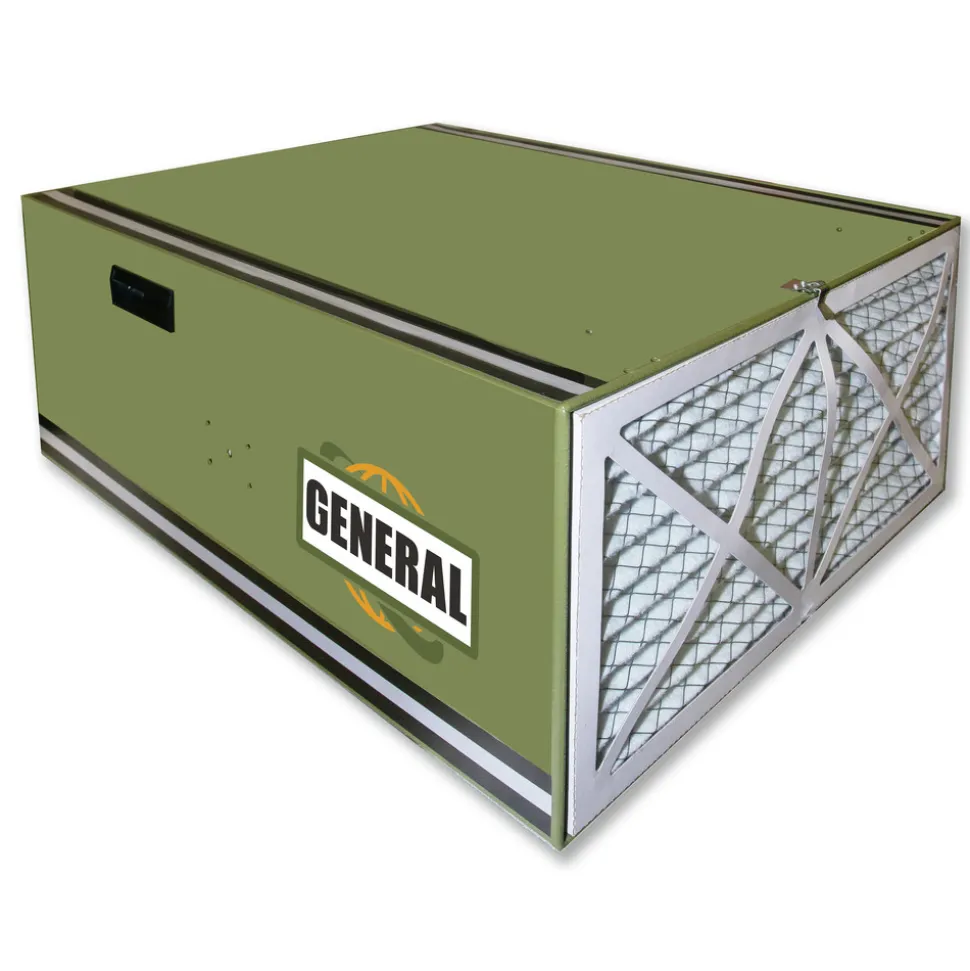 General International 1189, 756 and 580 CFM Commercial Air Filtration System with SMART Laser Auto Control System