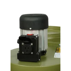 General International 110V 1 Phase 1 HP Dual Action Switch Commercial Dust Collector with 2 Micron Bag Filter