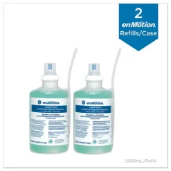 Georgia Pacific Professional 42718 enMotion 1800 mL Counter Mount Foam Soap Refill - Tranquil Aloe (2/Carton)