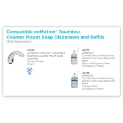 Georgia Pacific Professional 42718 enMotion 1800 mL Counter Mount Foam Soap Refill - Tranquil Aloe (2/Carton)