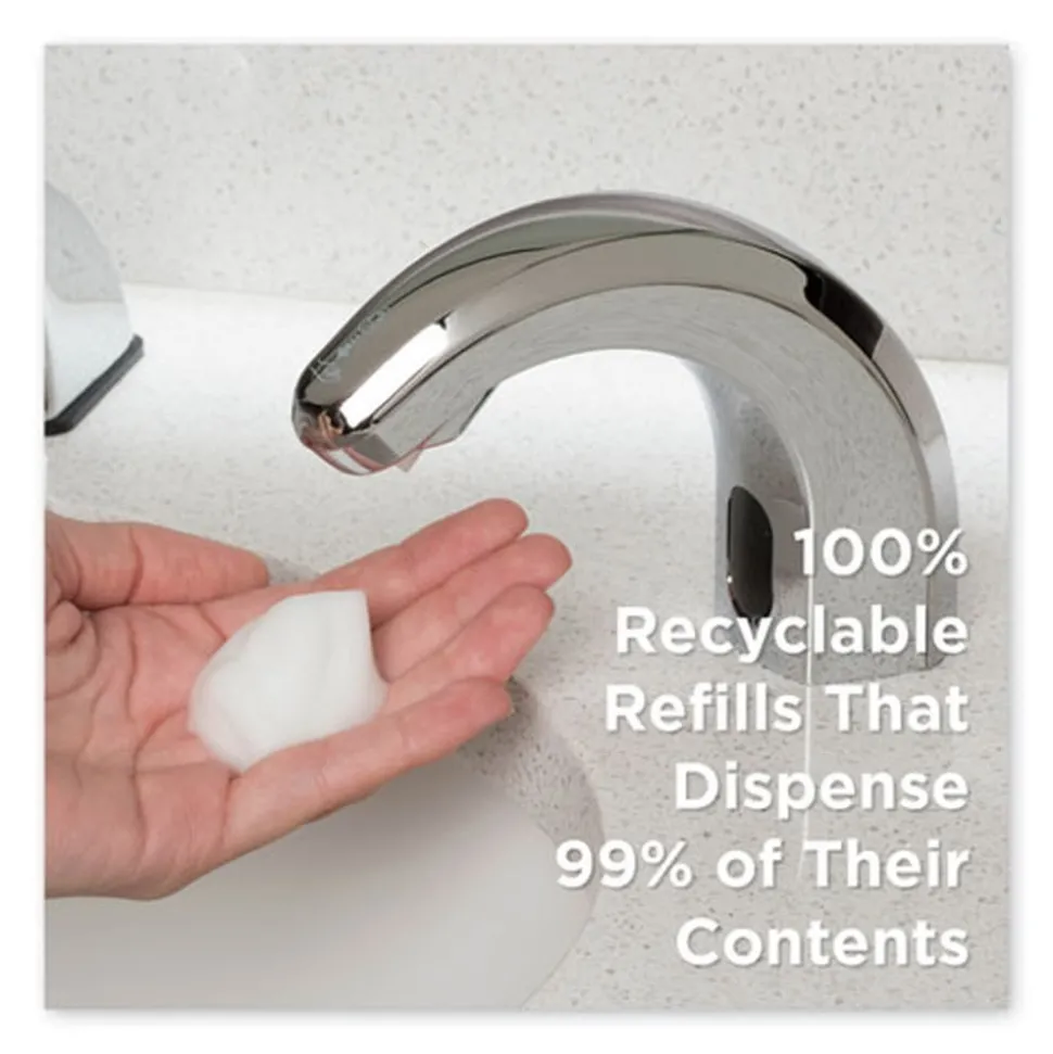 Georgia Pacific Professional 42718 enMotion 1800 mL Counter Mount Foam Soap Refill - Tranquil Aloe (2/Carton)