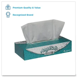 Georgia Pacific Professional 2-Ply Premium Facial Tissues in Flat Box - White (100-Sheets, 30-Boxes/Carton)