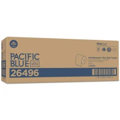Georgia Pacific Professional Pacific Blue 7.87 in. x 1,150 ft. 1-Ply Ultra Paper Towels - Natural (3/Carton)