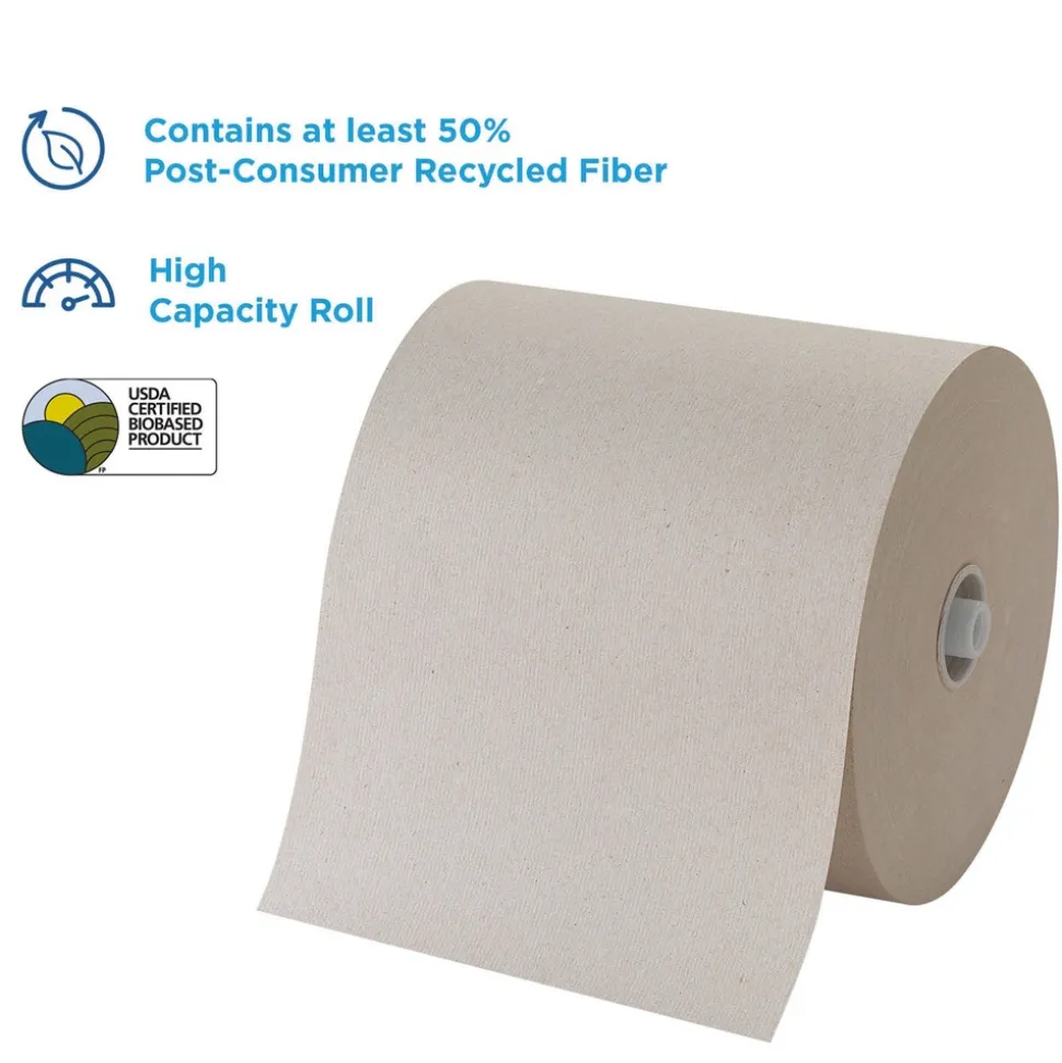 Georgia Pacific Professional Pacific Blue 7.87 in. x 1,150 ft. 1-Ply Ultra Paper Towels - Natural (3/Carton)