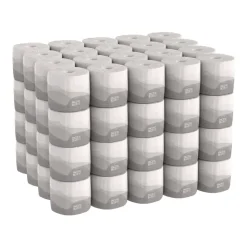 Georgia Pacific Professional 2-Ply Septic Safe Pacific Blue Basic Bathroom Tissue - White (550 Sheets/Roll, 80 Rolls/Carton)