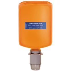 Georgia Pacific Professional 43715 Pacific Blue Ultra 1200 mL Foam Soap Manual Dispenser Refill - Pacific Citrus (4/Carton)