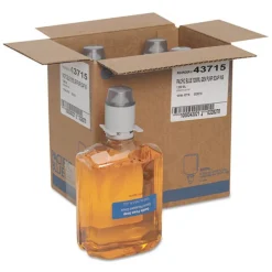 Georgia Pacific Professional 43715 Pacific Blue Ultra 1200 mL Foam Soap Manual Dispenser Refill - Pacific Citrus (4/Carton)