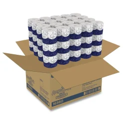 Georgia Pacific Professional 2-Ply Angel Soft Ultra Septic Safe Premium Bathroom Tissue - White (400 Sheets/Roll, 60/Carton)