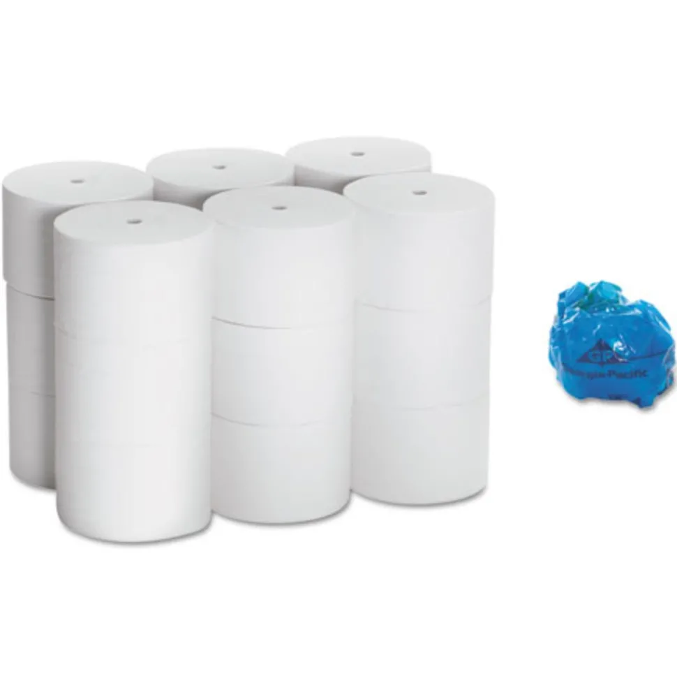 Georgia Pacific Professional 19372 Coreless 2 Ply Bath Tissue - White (18/Carton)