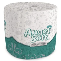 Georgia Pacific Professional 2-Ply Angel Soft Septic Safe Premium Bathroom Tissue - White (450 Sheets/Roll, 40 Rolls/Carton)