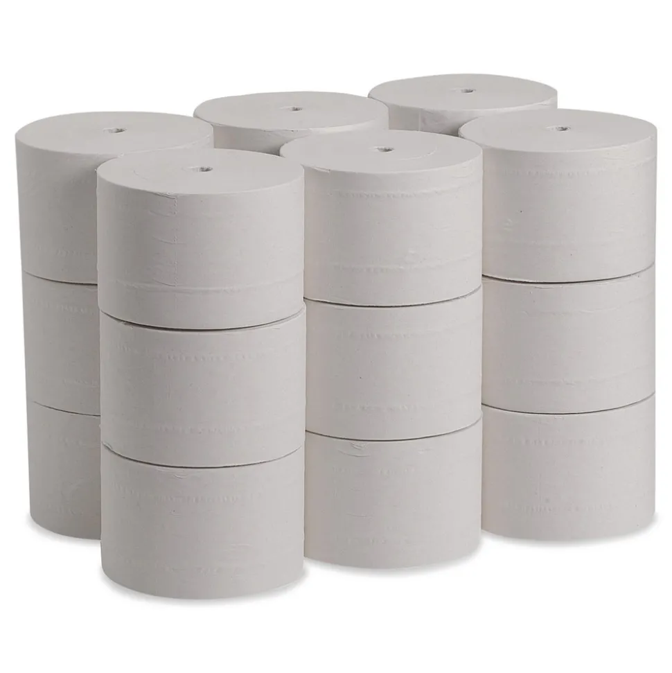 Georgia Pacific Professional Coreless Septic-Safe 2-Ply Bath Tissue - White (1500 Sheets/Roll, 18 Rolls/Carton)