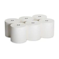 Georgia Pacific Professional 26470 7.87 in. x 1000 ft. 1-Ply Hardwound Nonperforated Paper Towel Roll - White (6 Rolls/Carton)