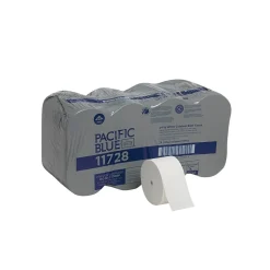 Georgia Pacific Professional Pacific Blue Ultra Coreless Septic Safe 2 Ply Toilet Paper - White (24/Carton)