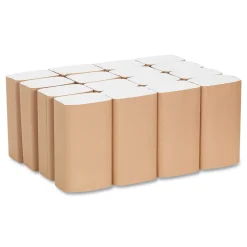 Georgia Pacific Professional 10.25 in. x 9.25 in. 1-Ply Pacific Blue Basic S-Fold Paper Towels - White (4000/Carton)